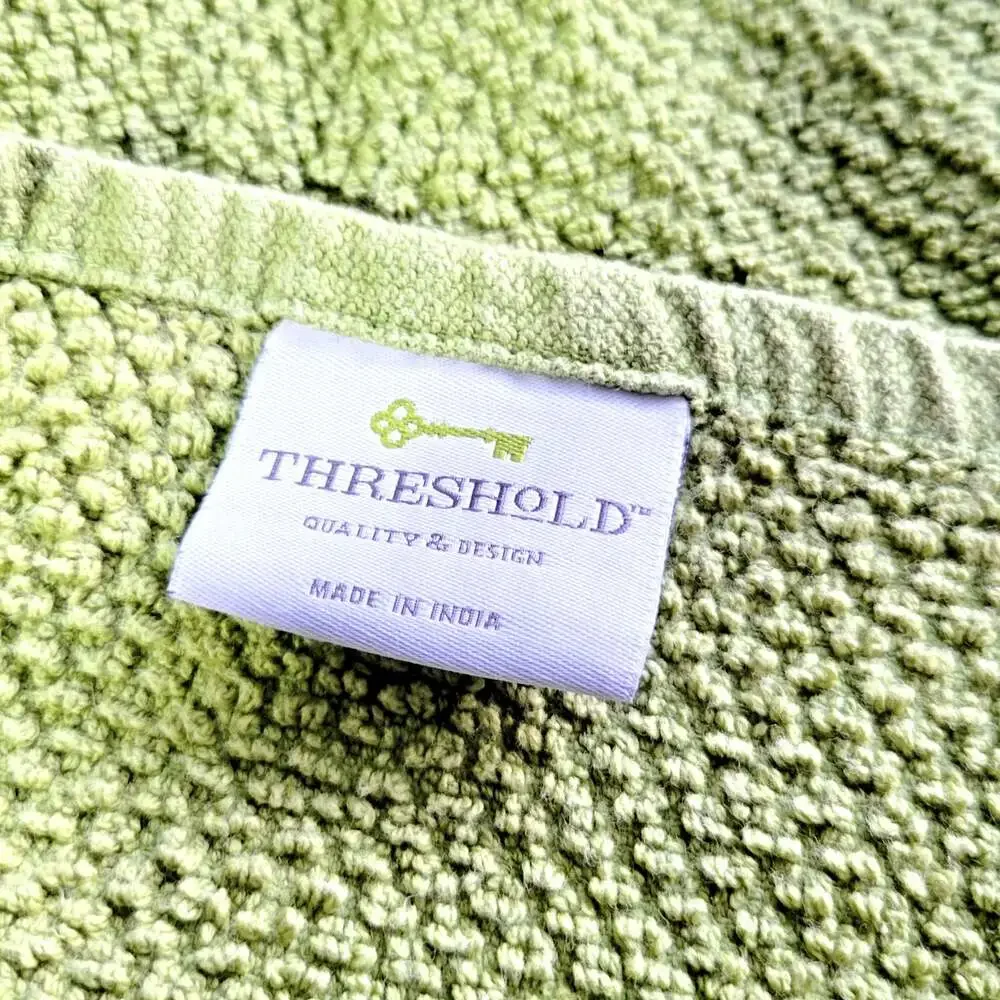Vintage Threshold Avocado Green Hand Towel Retro 24